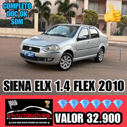 FIAT SIENA 1.4 MPI ELX 8V FLEX 4P MANUAL FIAT SIENA 1.4 MPI ELX 8V FLEX 4P MANUAL